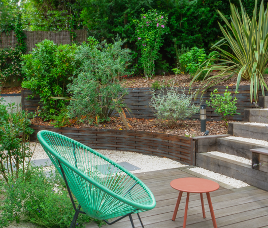 Aménagement d’un jardin en pente 2
