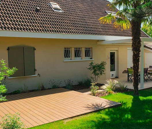 Terrasse en composite